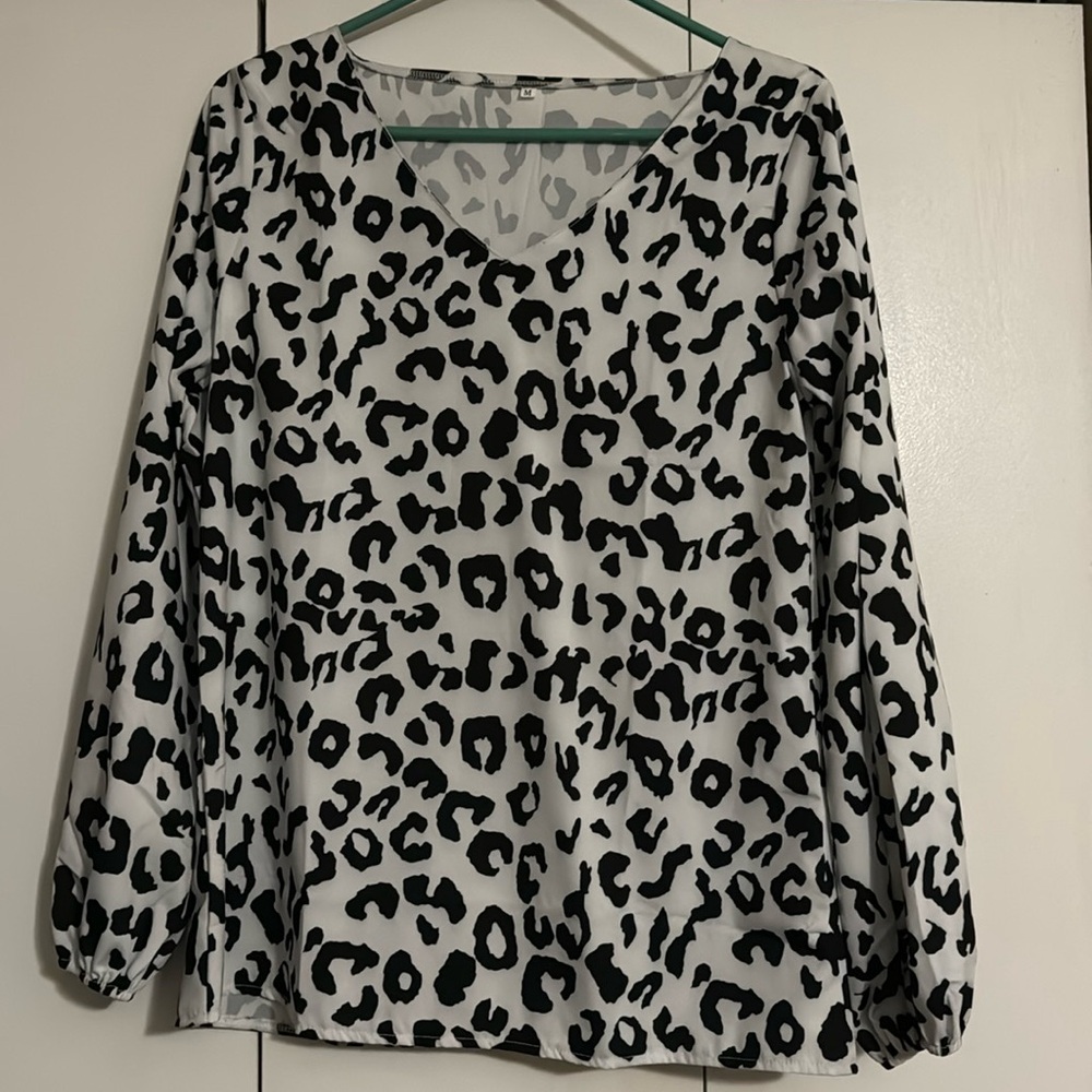Cute zebra blouse!